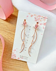 Pink Flowing Tulip - Golden Rose, Argent