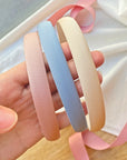 Headband Essentials Trio - Cream, Blue, Pink