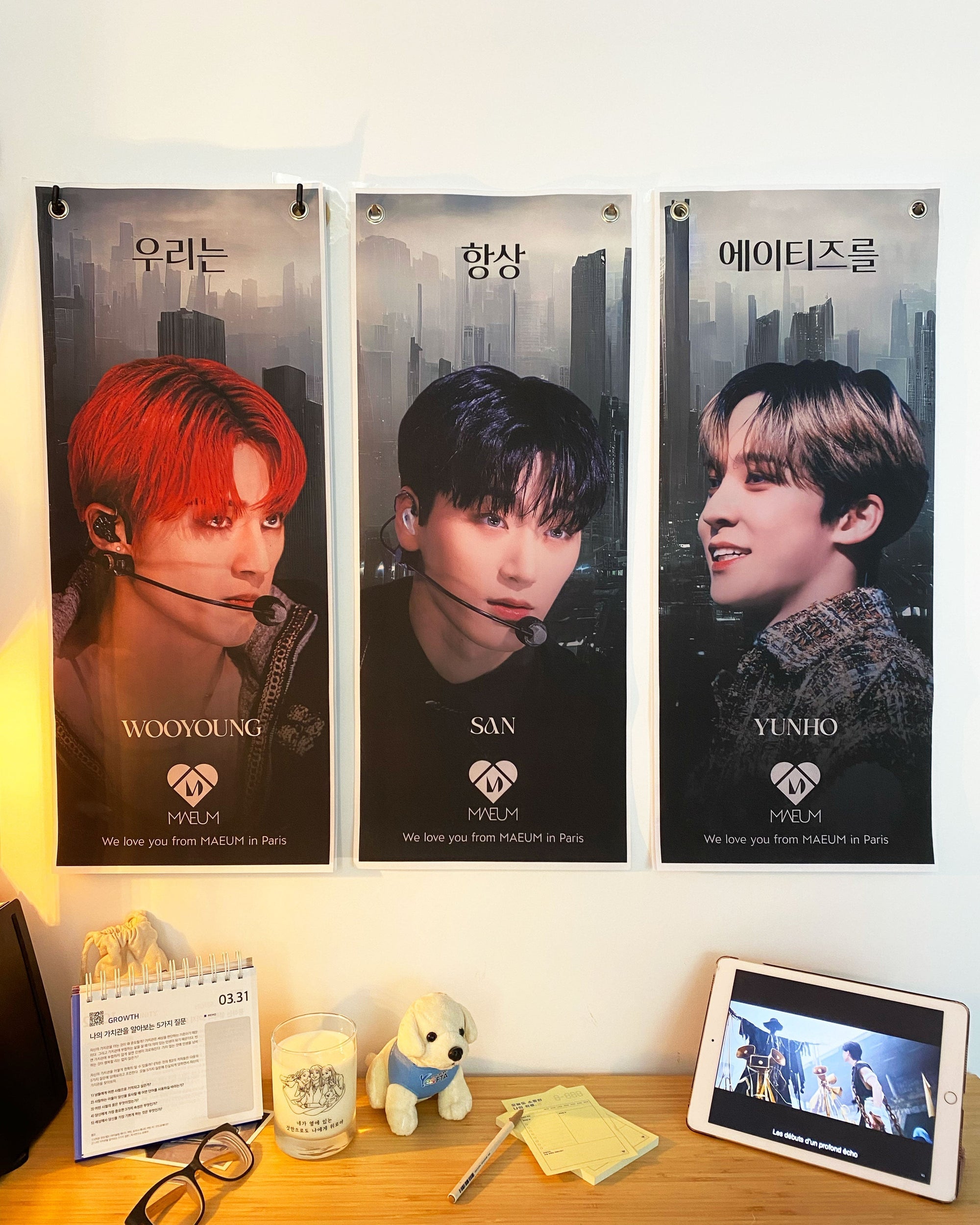 Affiche Ateez By Maeum - Mingi